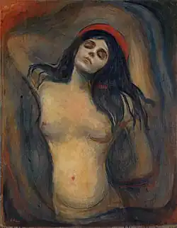 Madonna (1894–95), Norwegische Nationalgalerie, Oslo.