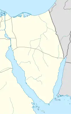 Sharm el-Sheij ubicada en Península del Sinaí