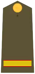 Divisa cabo 1.º Ejército de Tierra