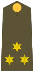 Divisa de capitán del Ejército de Tierra