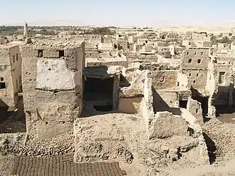 Vista general de Qasr el-Dakhla