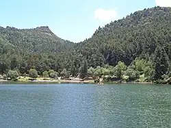 Presa El Cedral en Mineral del Chico.
