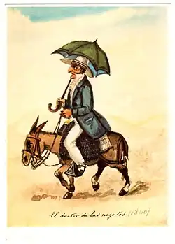 El doctor de las negritas (1840)