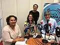 El primer programa de 'Ayer te vi en Babilonia' en su edición salvadoreña con el embajador Federico Torres Muro.