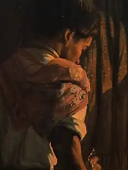 Asistente al velorio