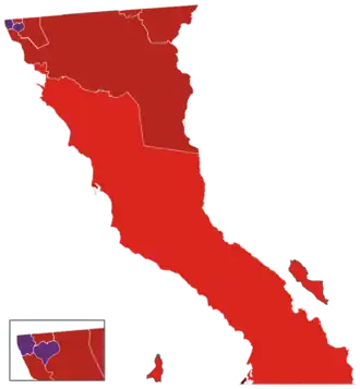 Elecciones federales de México de 2018 en Baja California