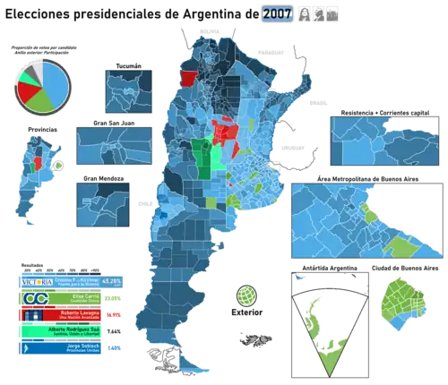 Elecciones presidenciales de Argentina de 2007