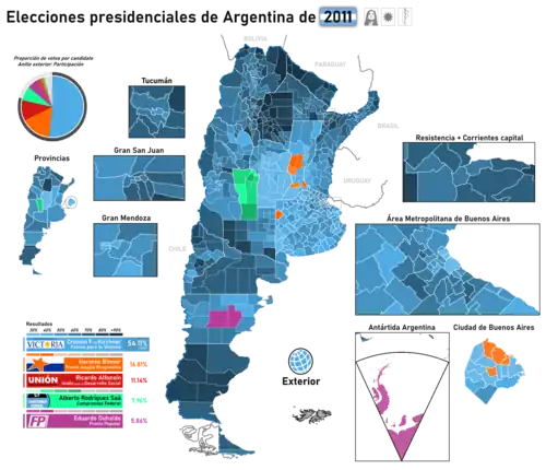 Elecciones presidenciales de Argentina de 2011
