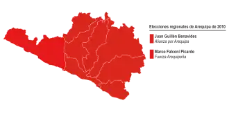 Elecciones regionales de Arequipa de 2010