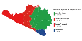Elecciones regionales de Arequipa de 2010