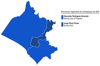 Elecciones regionales de Lambayeque de 2022