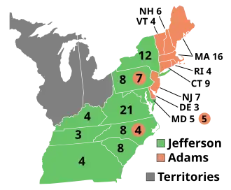 Electoral College map