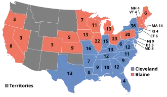 Elecciones presidenciales de Estados Unidos de 1884