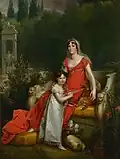 Elisa y su madre por François Gérard, 1811.
