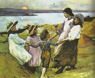 Ring a Ring O'Roses, 1880