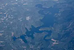 Zadorraren sistemako urtegiak / Embalses del sistema del Zadorra