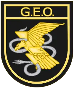 Emblema del Grupo Especial de Operaciones (GEO)