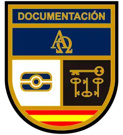 Distintivo de función del área de Documentación