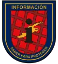 Distintivo de función del área de Información