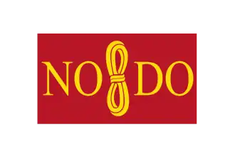 El emblema de Sevilla alude a su fidelidad a Alfonso X en la guerra civil contra su hijo Sancho (NO-madeja-DO, es decir, "no me ha dejado").