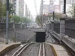 La misma rampa en 2011