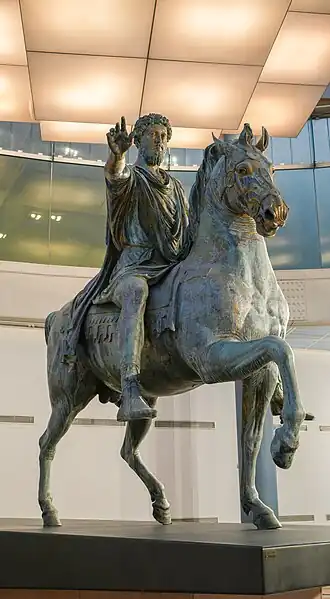 Estatua ecuestre de Marco Aurelio (175).