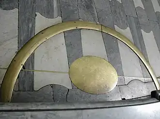 Placa de los equinoccios.