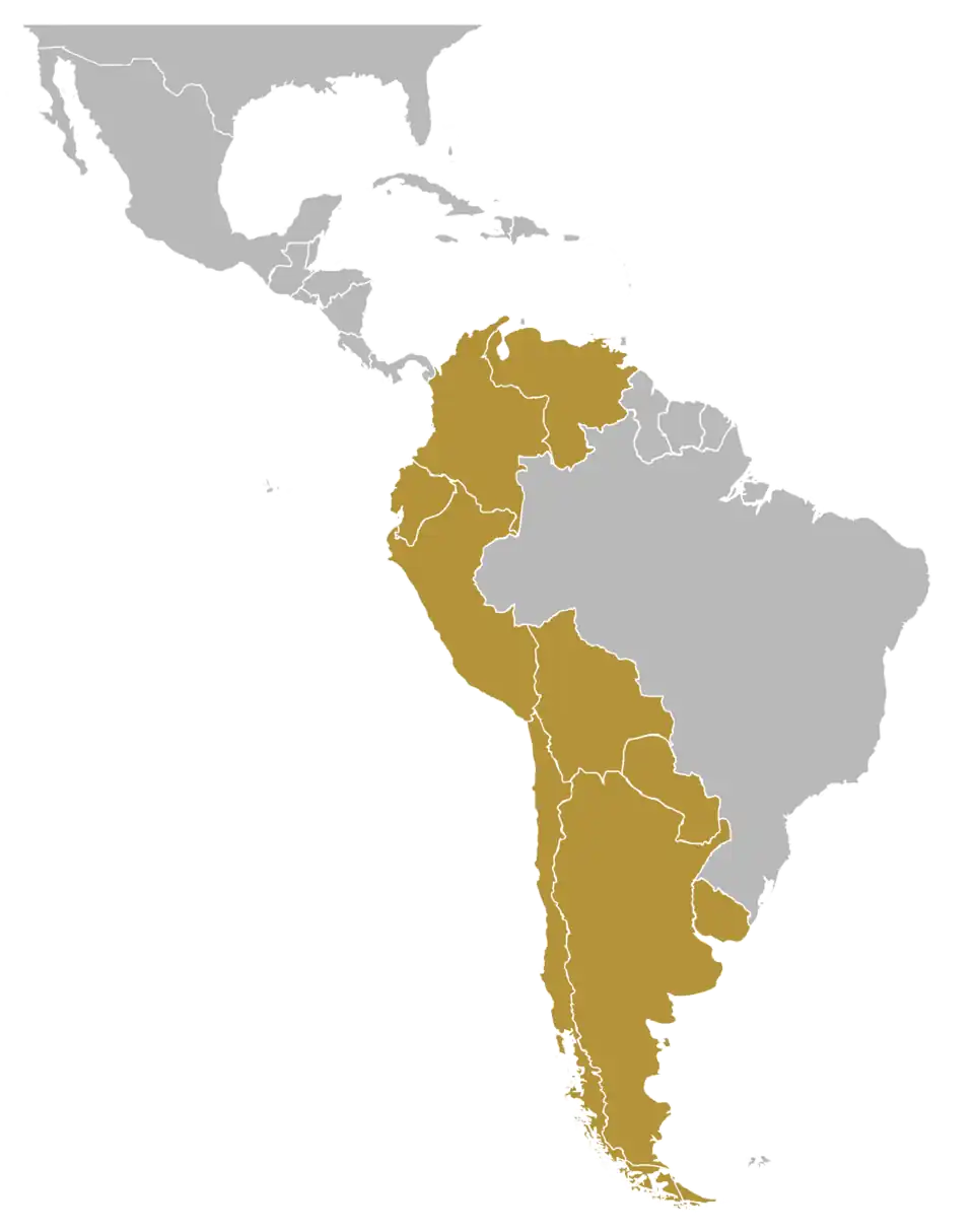 Copa Libertadores 1969 está ubicado en América del Sur