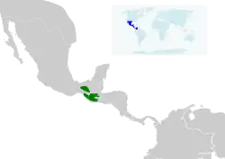 Distribución de C. versicolor