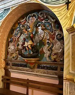 Imagen de San Miguel en la ermita