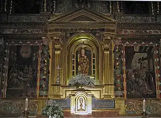 Retablo central.