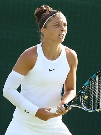Sara Errani, miembro del equipo ganador de dobles femenino en 2025. Fue su segundo título de Grand Slam, ambos en Roland Garros 2025. El primero en dobles femeninos.