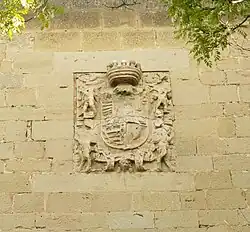 Escudo de los Mencos, López de Dicastillo, Garínoain y Balda Chávarri