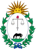 Primer escudo propuesto en 1828