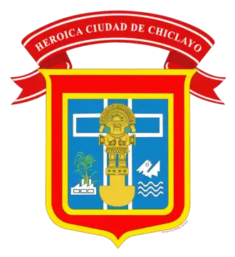 Escudo de armas la ciudad de Chiclayo