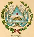 Escudo de Nicargua (1895 - 1898)