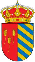 Representación heráldica del blasón aprobado