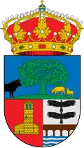 Representación heráldica del blasón aprobado