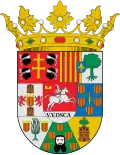 Escudo de la provincia de Huesca.