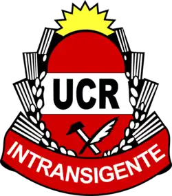 Variante utilizada por la Unión Cívica Radical Intransigente (1957-1963)