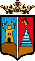 Escudo de Almansa utilizado por el Ayuntamiento de Almansa