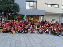 La batucada de la Escuela Fortaleza es la más numerosa de España