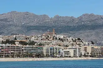 Vista desde el puerto de Altea