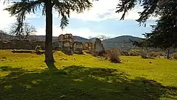 Vista noroeste con La Mujer Muerta al fondo