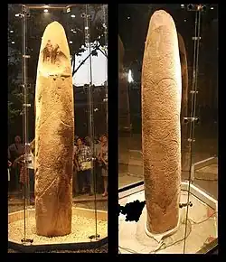 Menhir de Mollet en Mollet (Barcelona)