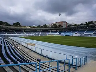 El Estádio do Restelo de Lisboa, sede de la final