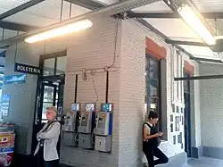 Boleterías del edificio principal