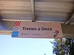 Señalética provisoria