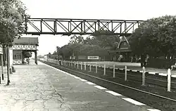 Estación Santos Lugares en el año 1965