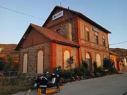 Estación de Otero-Herreros, centro neurálgico de la localidad